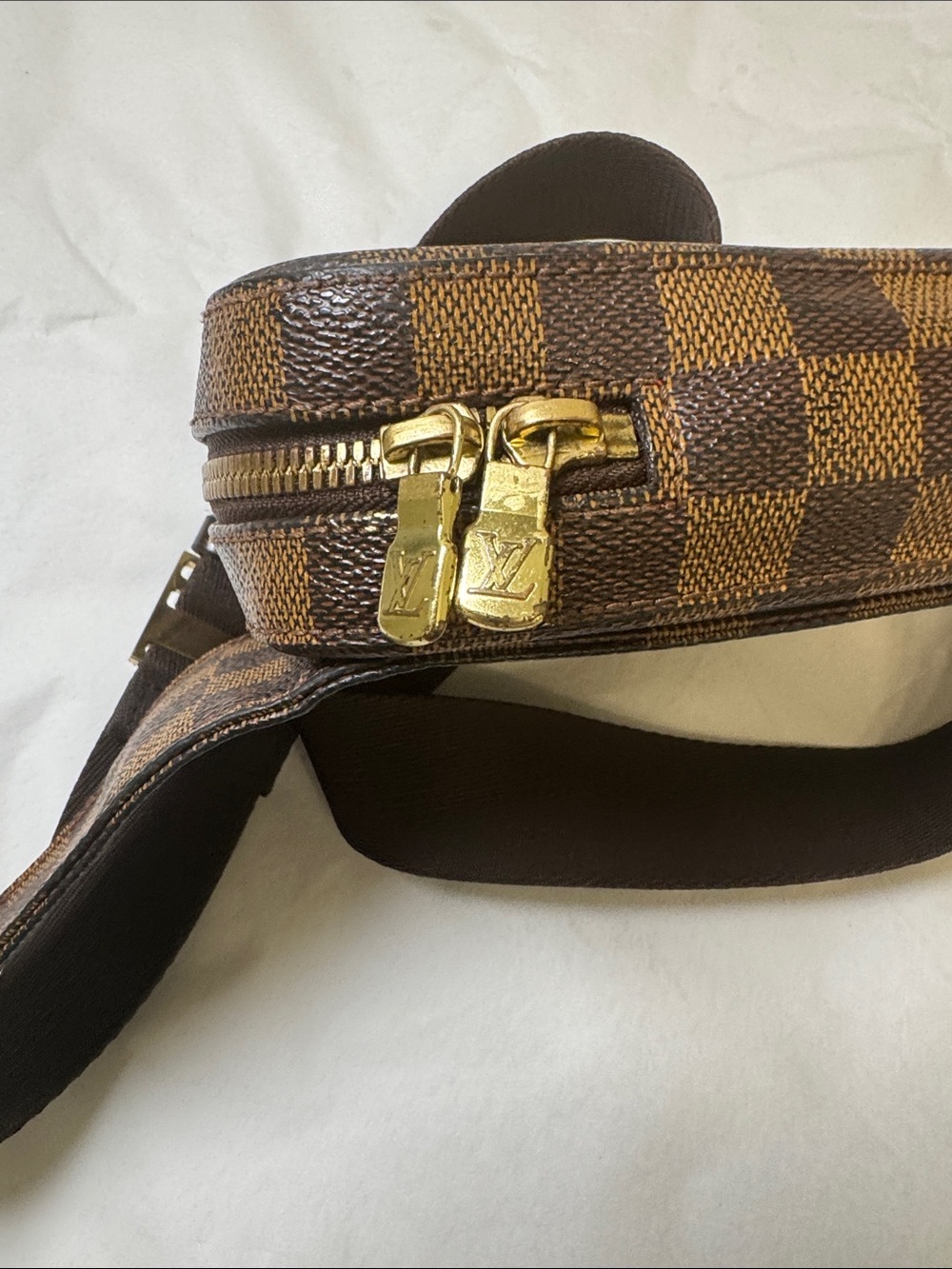 Louis Vuitton Damier Ebone Geronimos Crossbody Sling Bag - Picture 2 of 15